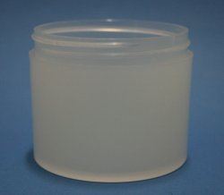 125ml Natural Polypropylene Thick Walled Simplicity Jar 70mm Screw Neck